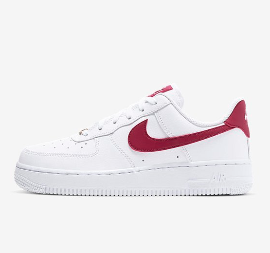 nike air force maroon and white