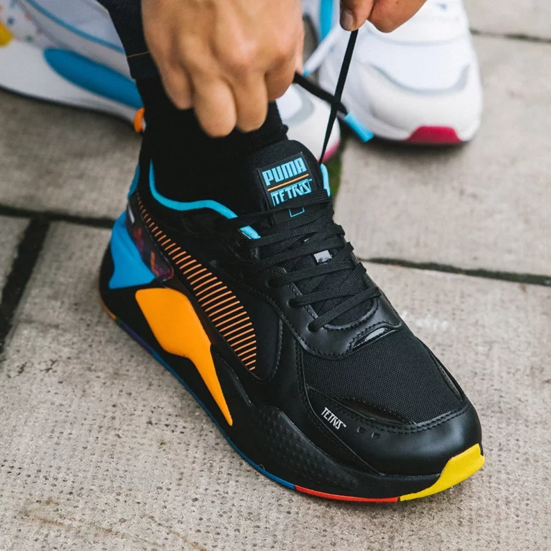 puma tetris black