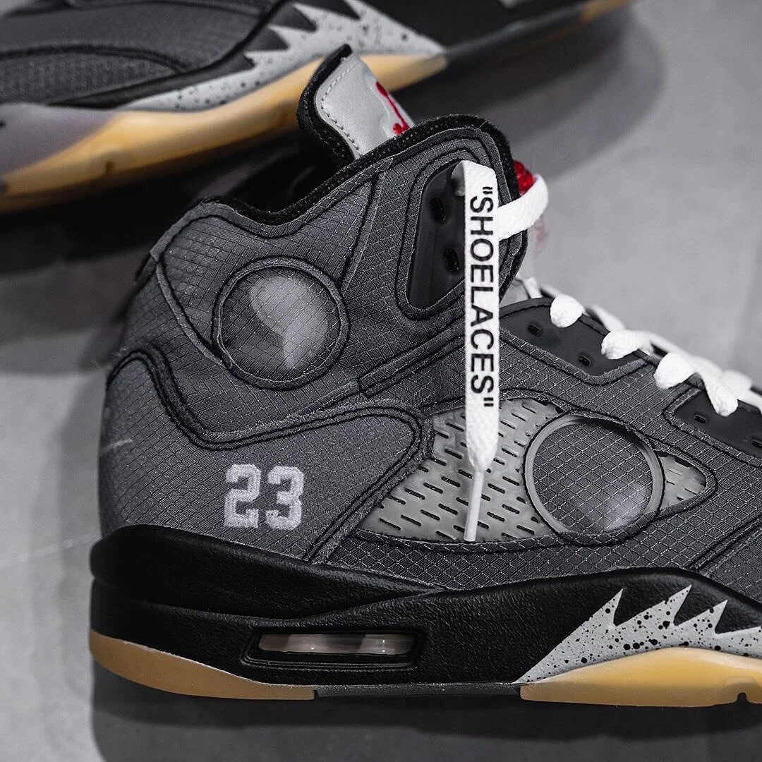 Now Available: Off-White x Air Jordan 5 Retro 