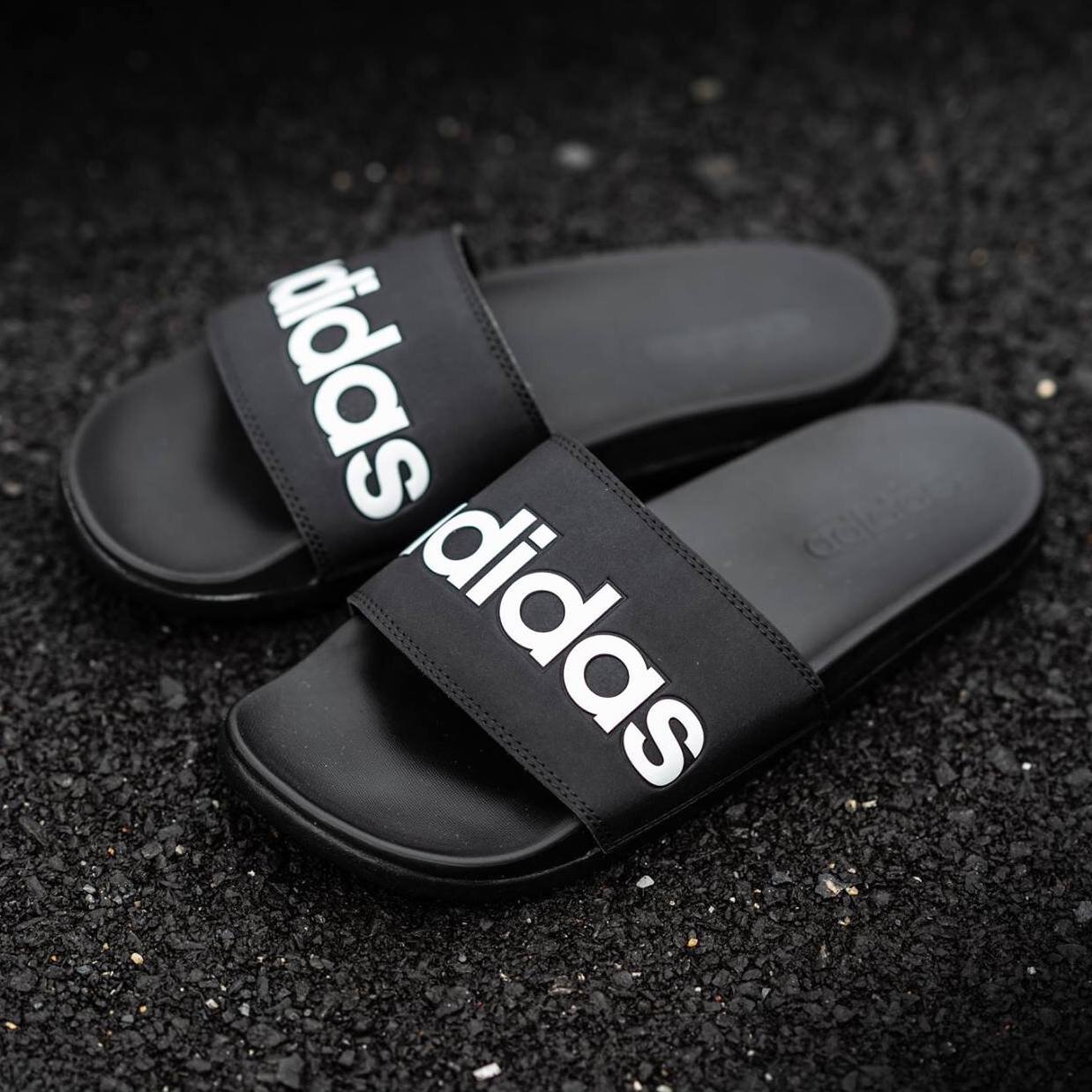 adilette comfort black