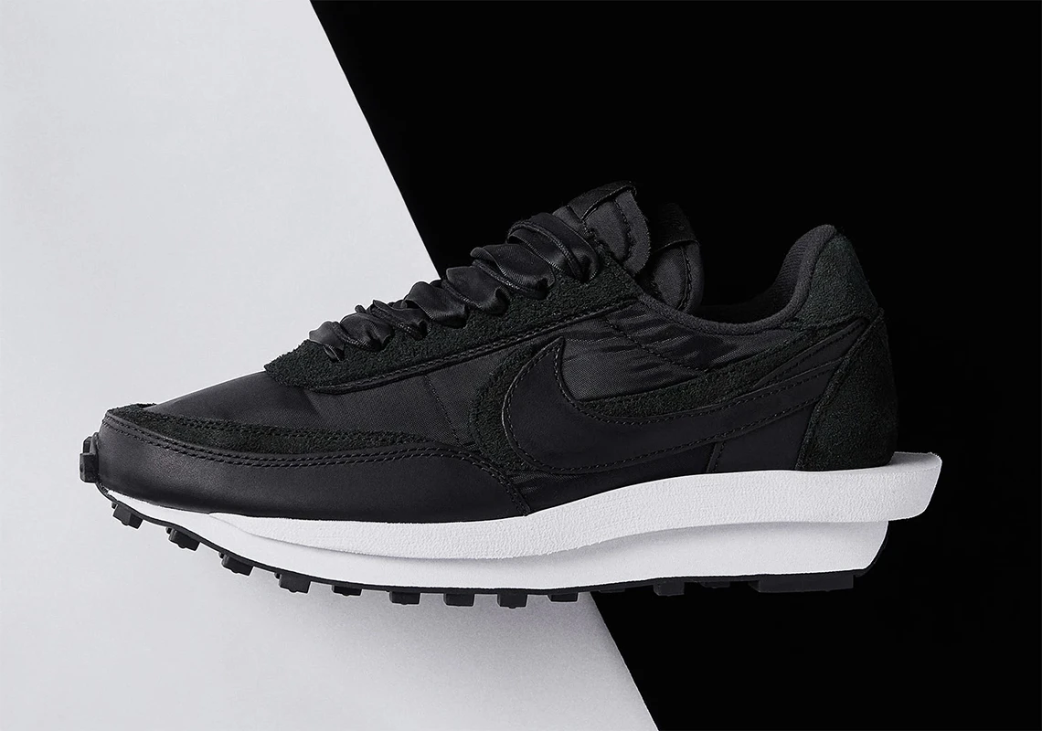 Now Available: Sacai x Nike LDV Waffle "Black Nylon" — Sneaker Shouts