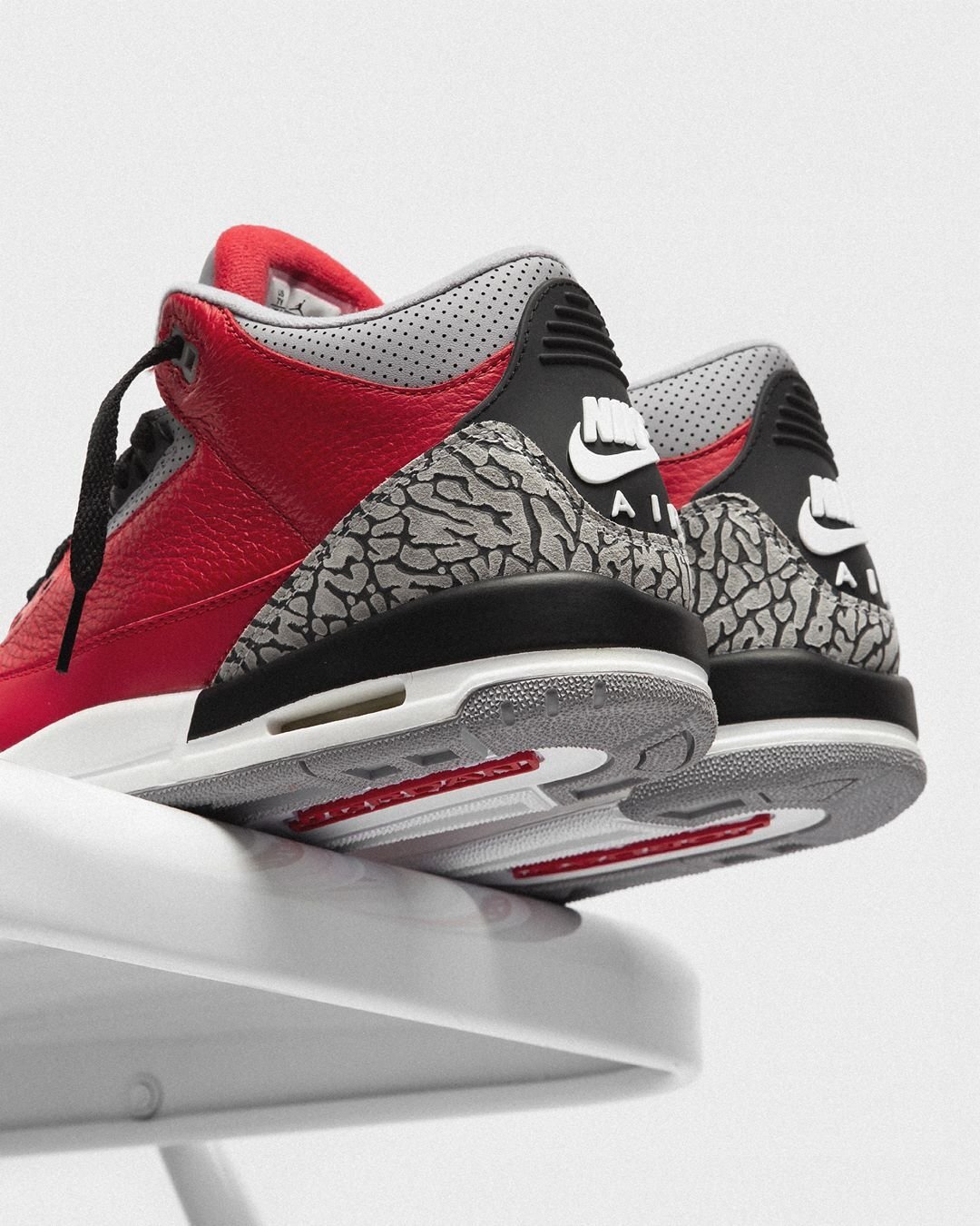 On Sale Air Jordan 3 Retro Red Cement Sneaker Shouts