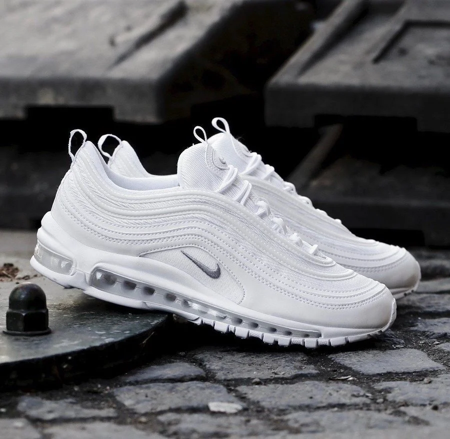 nike 97 triple white