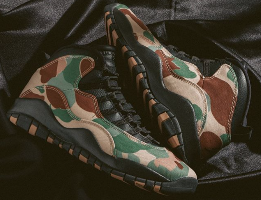 jordan 10 duck camo