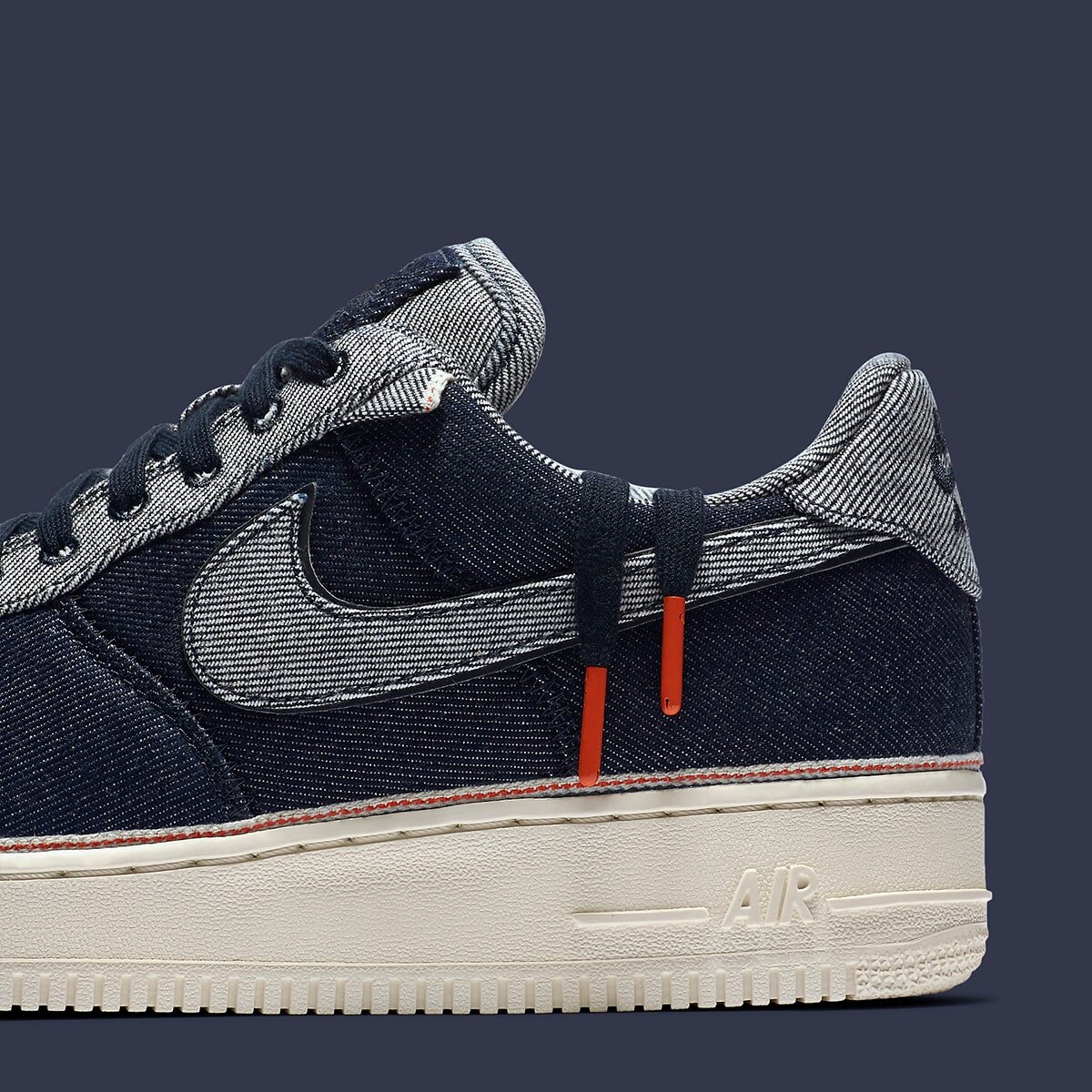 On Sale: Nike Air Force 1 Low Denim "Raw Indigo" — Sneaker Shouts
