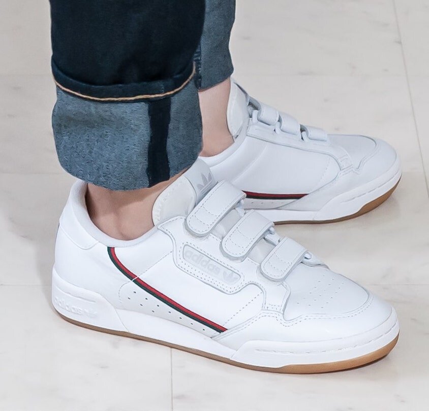 Creación Forma del barco Para exponer On Sale: adidas Continental 80 Velcro "White Gum" — Sneaker Shouts