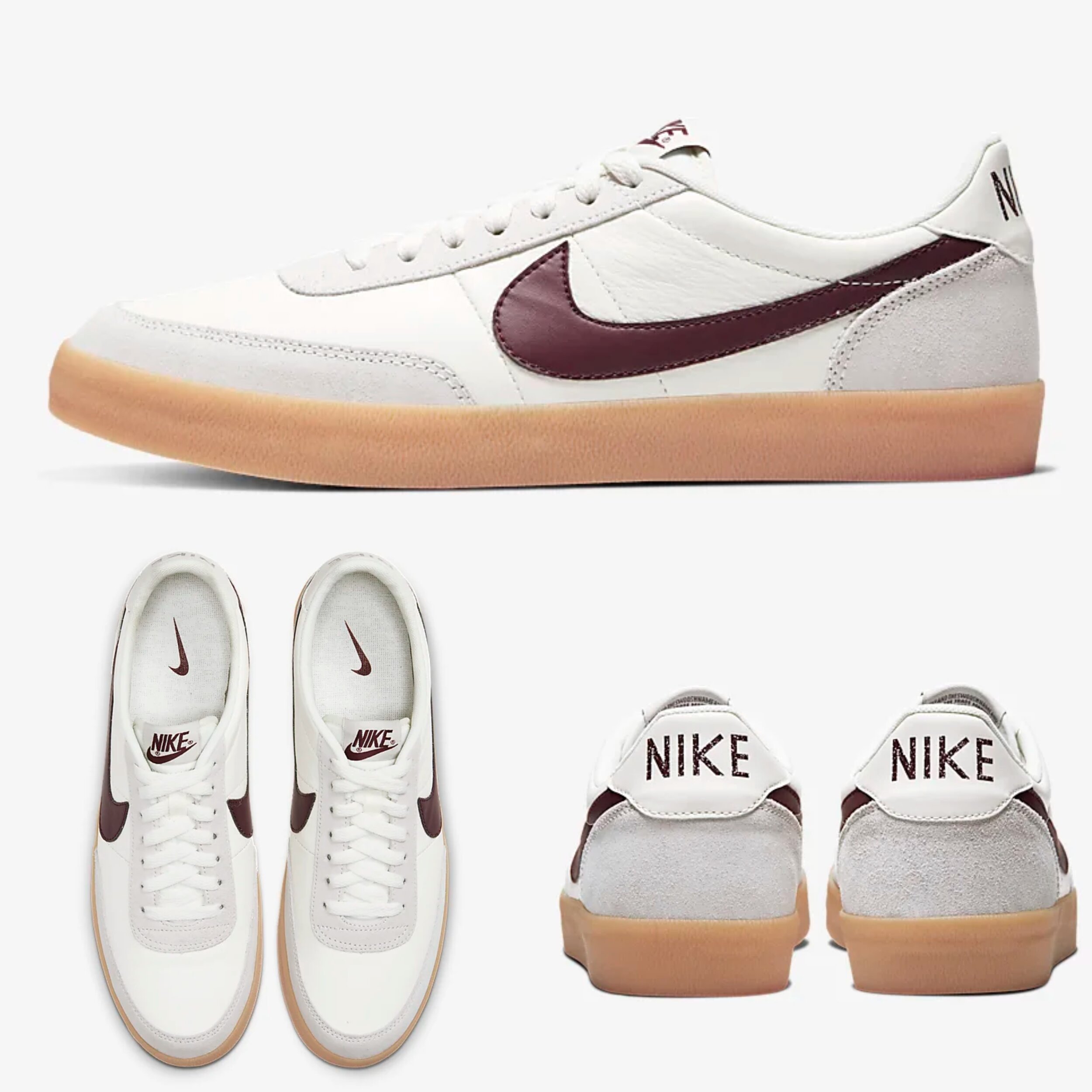nike killshot maroon