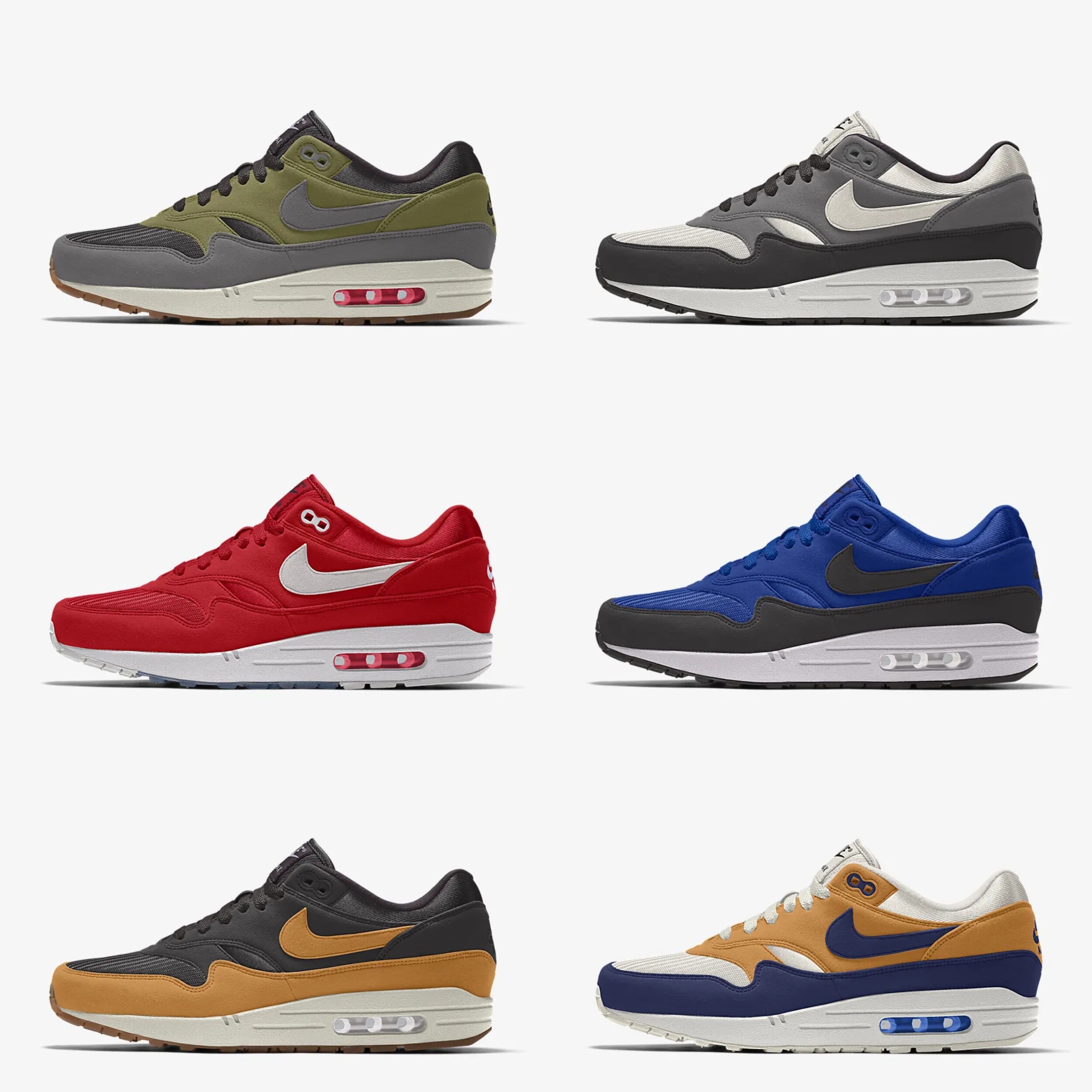 Now Available Nike Air Max 1 By You — Sneaker Shouts