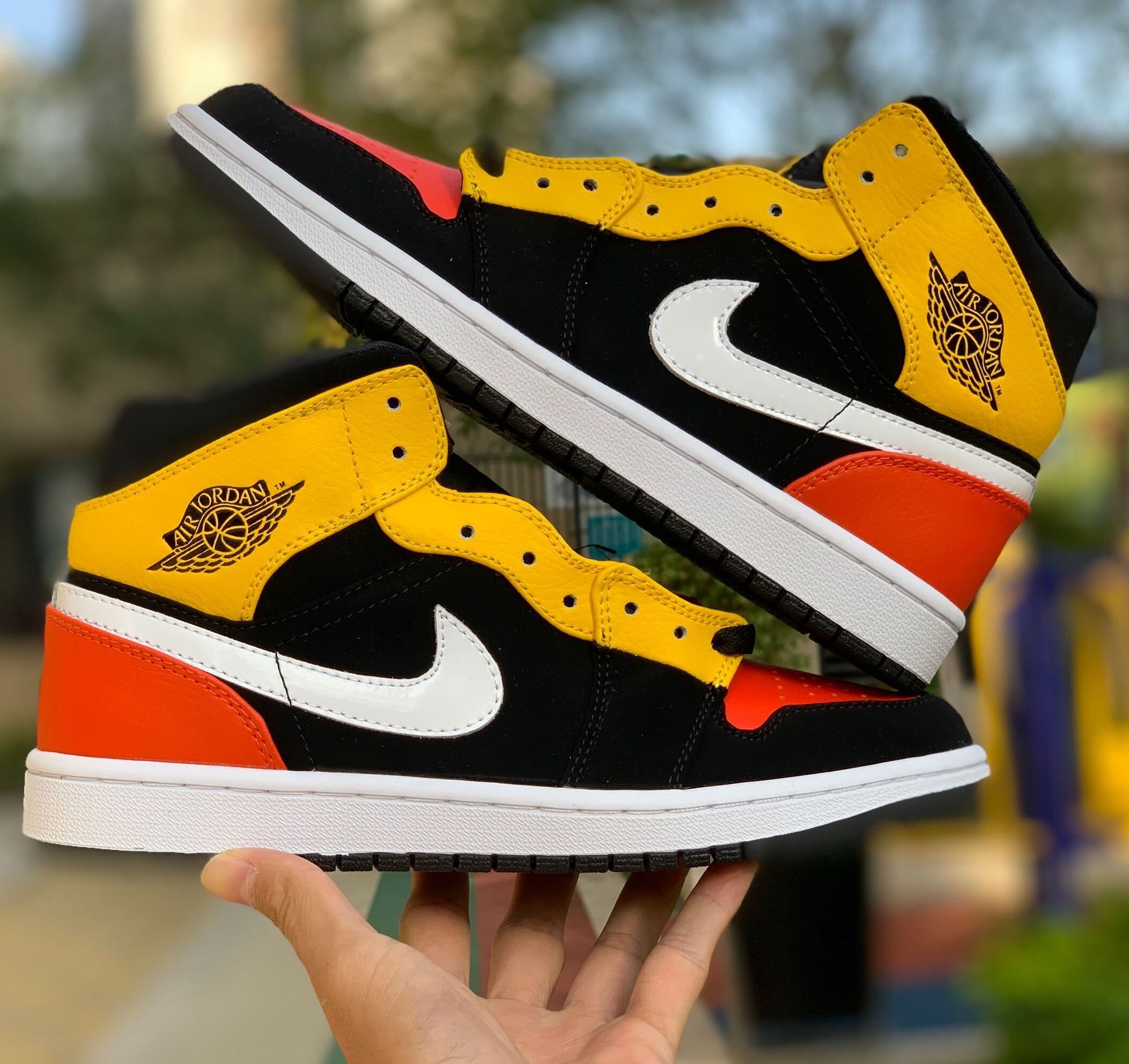 jordan 1 mid raygun price