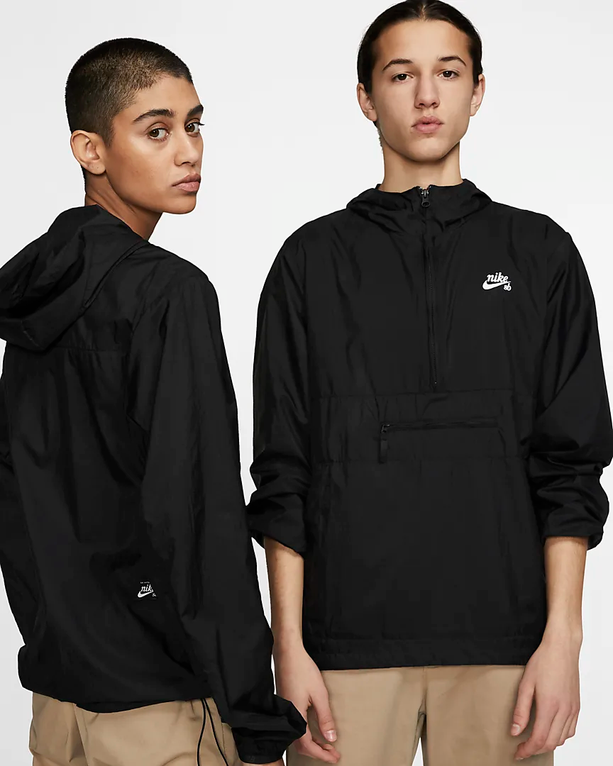 Street Jacket Nike SB Packable Anorak black/black