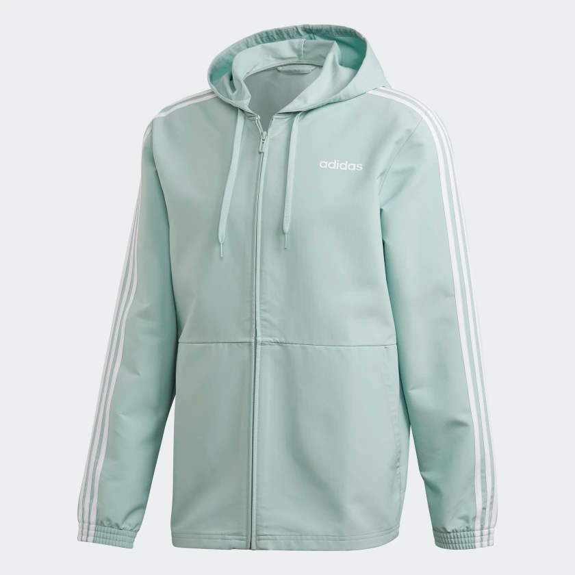 Essentials_3_Stripes_Woven_Windbreaker_Green_FM6071_01_laydown.png