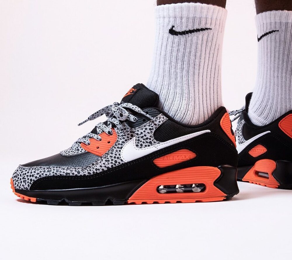 Now Available: Nike Air Max 90 "Black Safari" (2020) — Sneaker Shouts