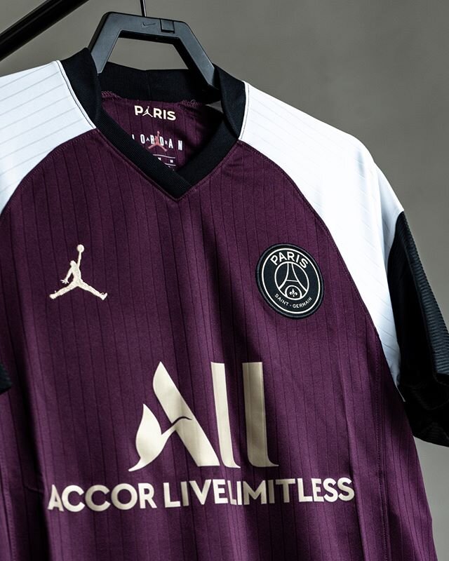 On Sale PSG x Air Jordan 2020 21 Third Soccer Jersey