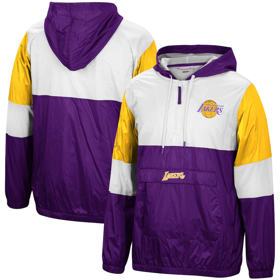 lakers anorak jacket