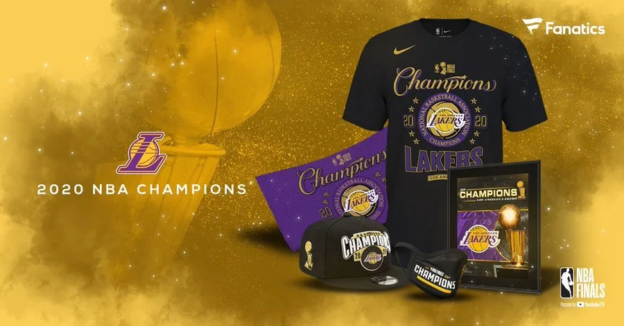 lakers championship apparel