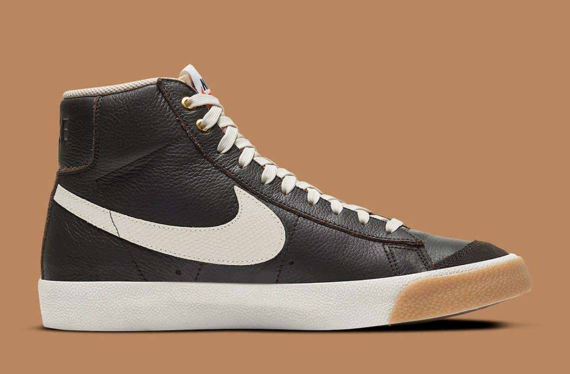 brown nike blazers