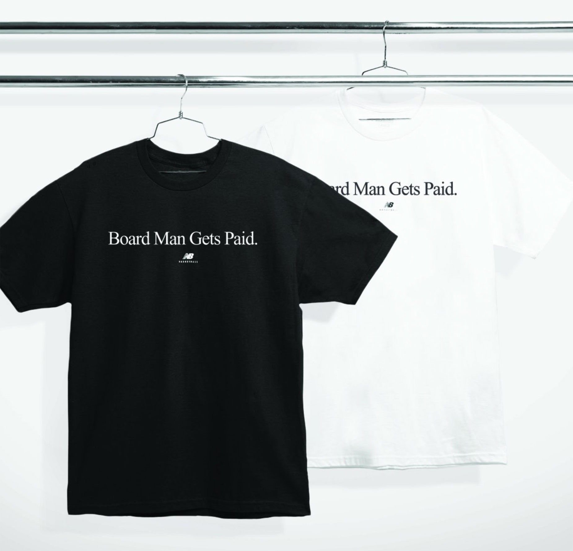 board man gets paid t shirt new balance