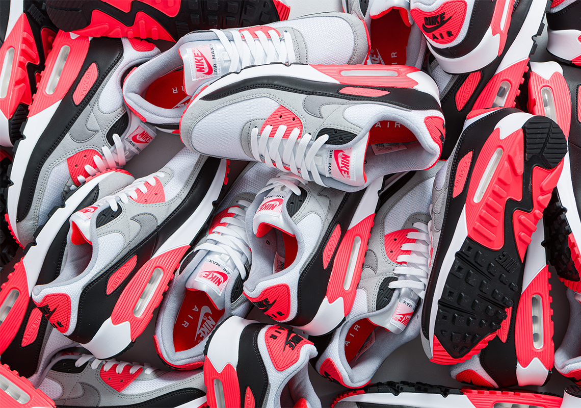 nike air max 90 og red