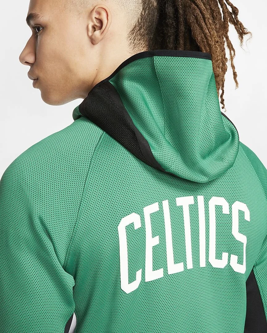 boston celtics therma flex hoodie
