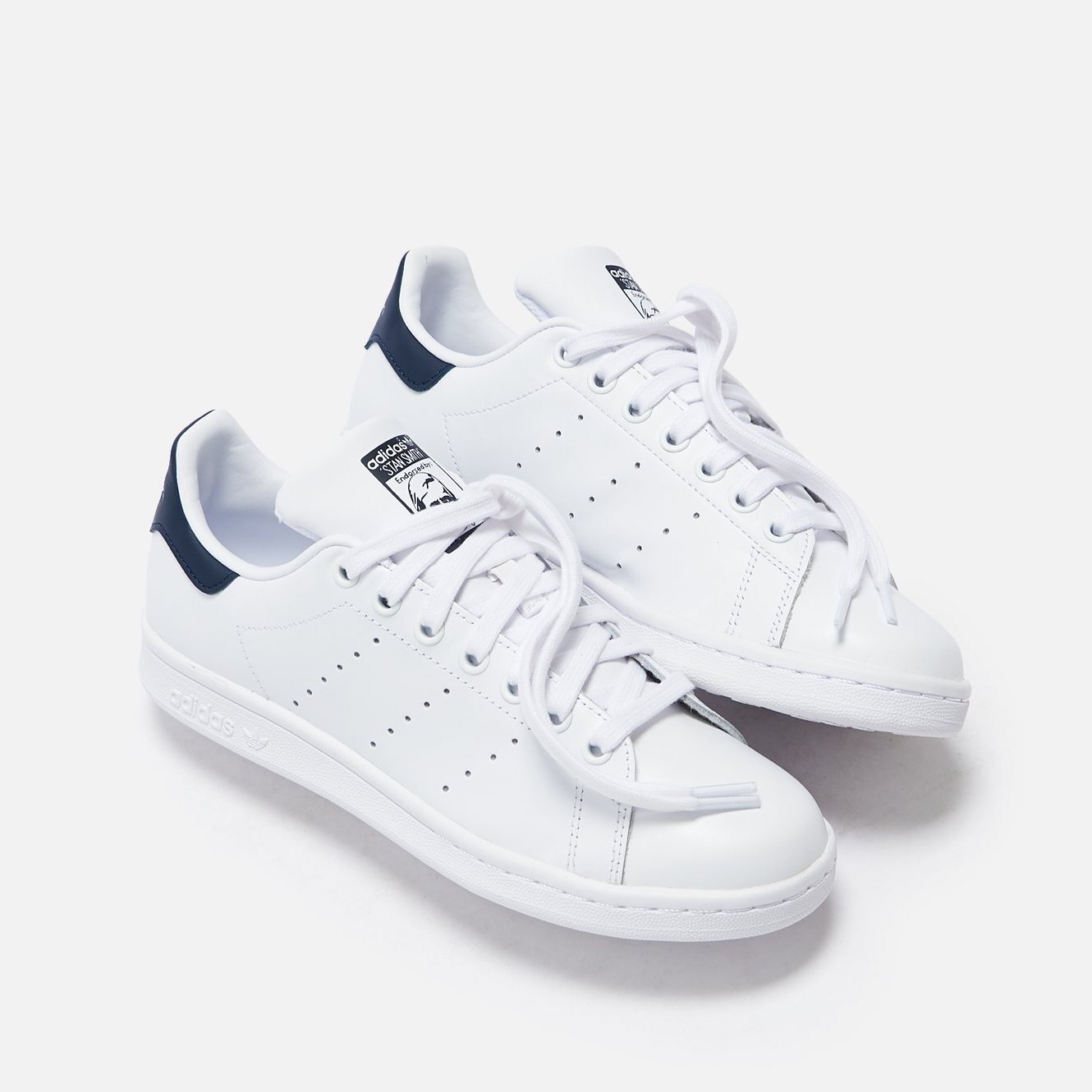 stan smith white navy
