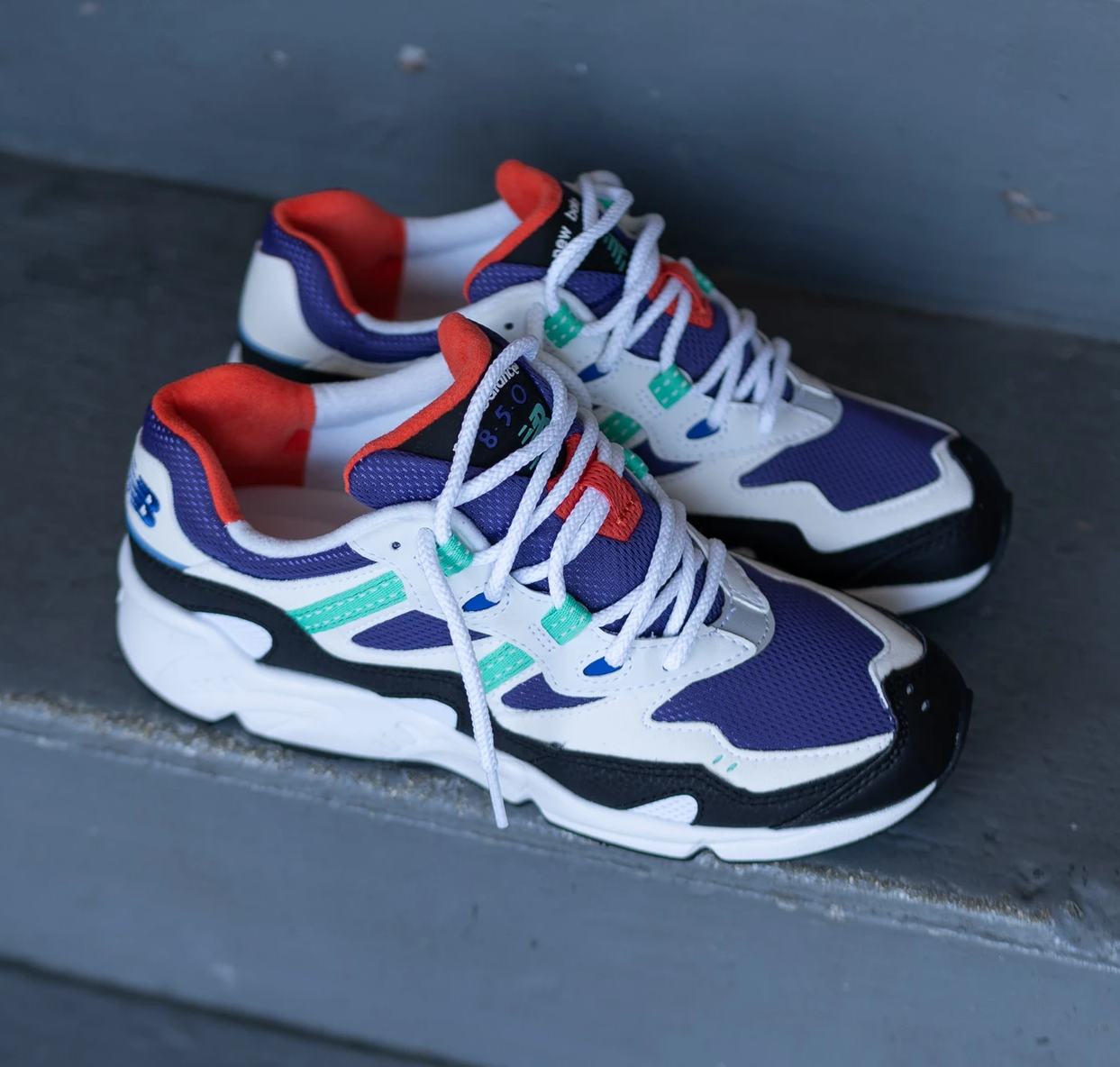 new balance 850 incense team teal