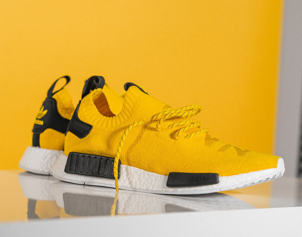 Now adidas NMD R1 PK "EQT Yellow" — Sneaker Shouts