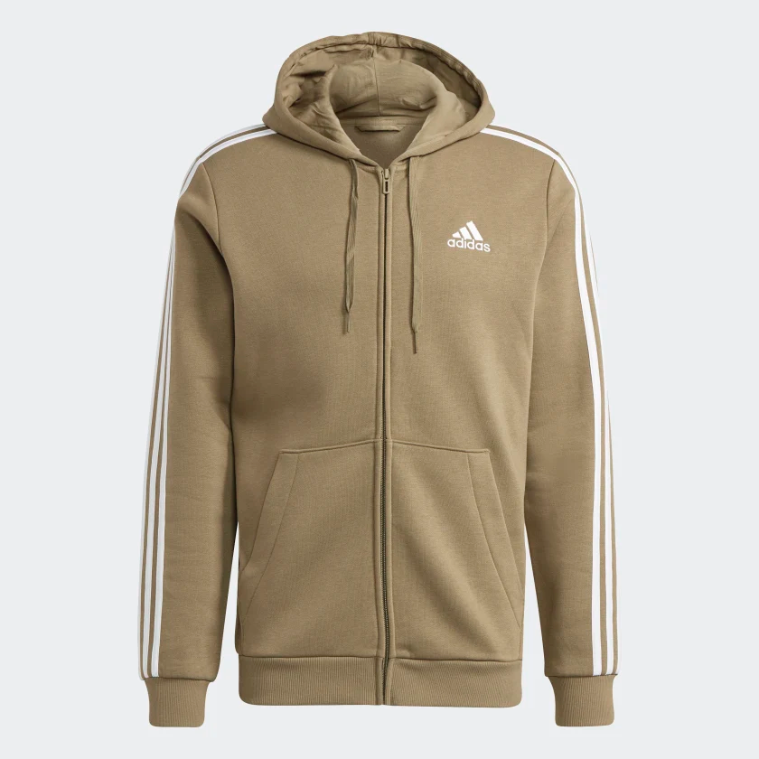 Essentials_Fleece_3-Stripes_Full-Zip_Hoodie_Green_H12169_01_laydown (1).png