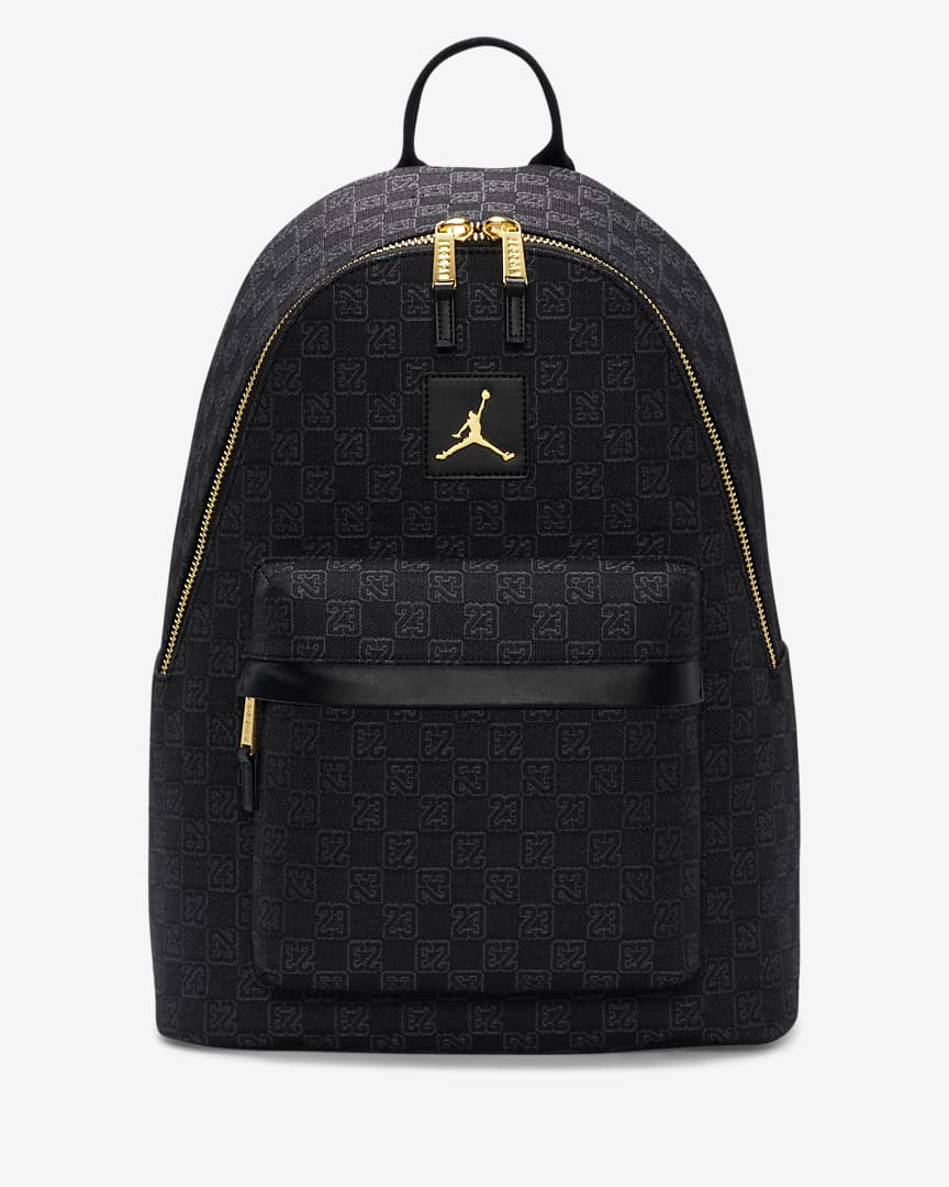 Jordan Monogram Duffel Bag Sports Bag - Black - MA0759-023