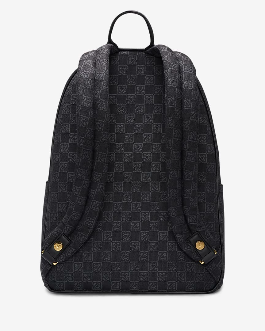 Now Available Air Jordan Monogram Backpack "Black" — Sneaker Shouts