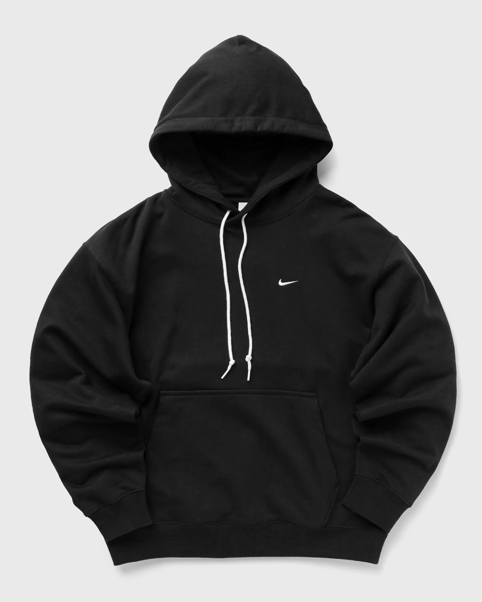 55% OFF the Nike Solo Swoosh French Terry Hoodie "Black" 