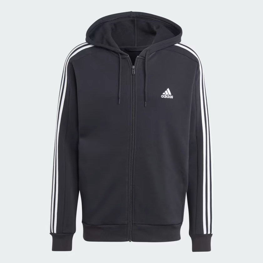 Essentials_Fleece_3-Stripes_Full-Zip_Hoodie_Black_IB4029_01_laydown.png