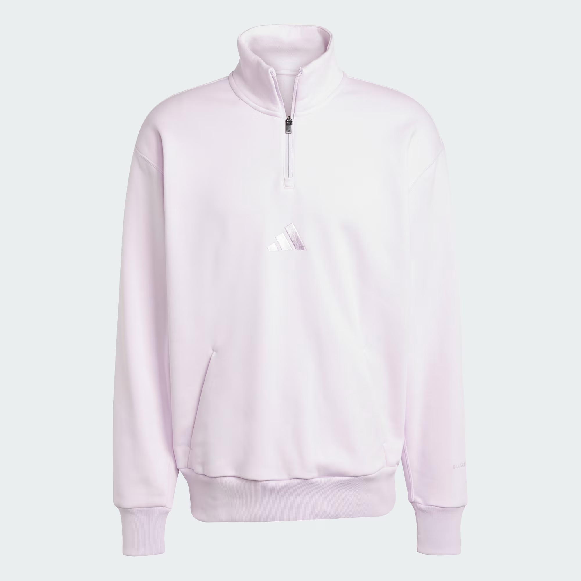 ALL_SZN_Fleece_1-4-Zip_Crew_Sweatshirt_Purple_JI6385_01_laydown.png