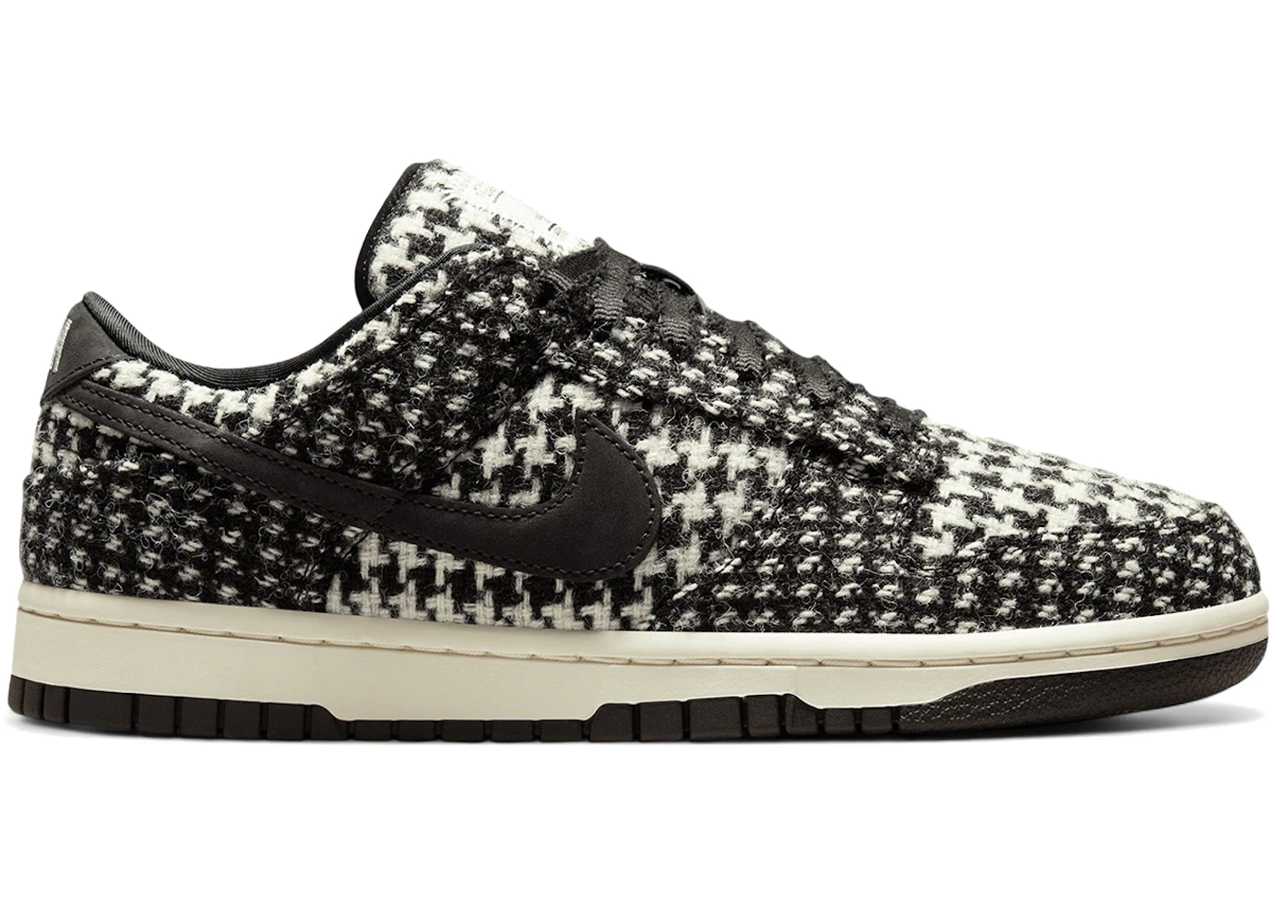 Now Available: Harris Tweed x Nike Dunk Low (W) "Black Multi" 