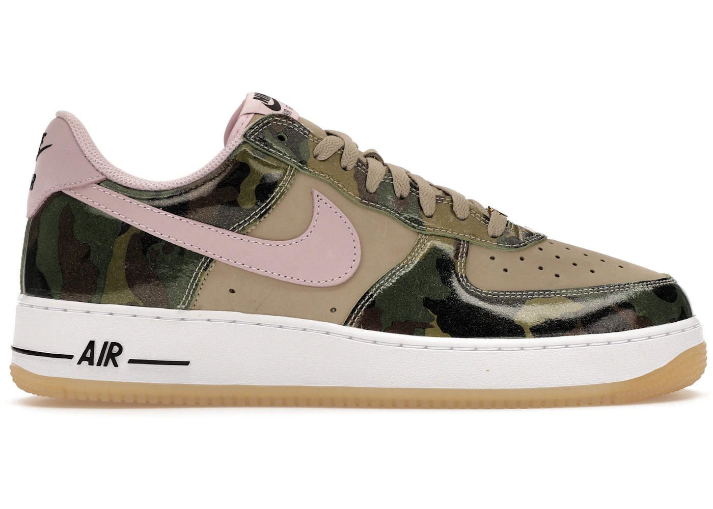 Now Available: Nike Air Force 1 Low Patent "Camo Pink" 