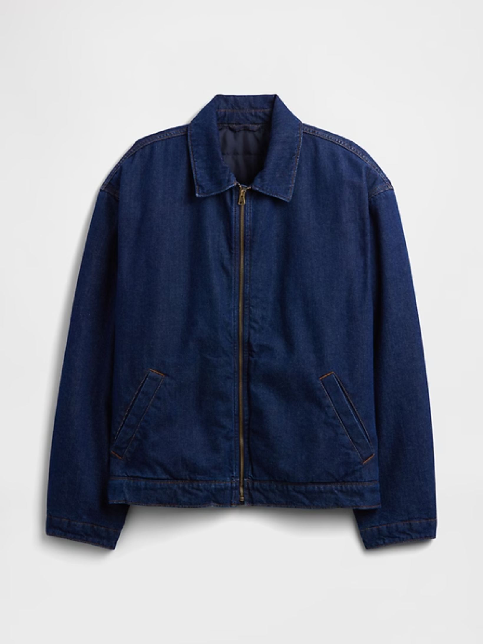 80% OFF the Gap Relaxed Denim Jacket "Medium Indigo" 