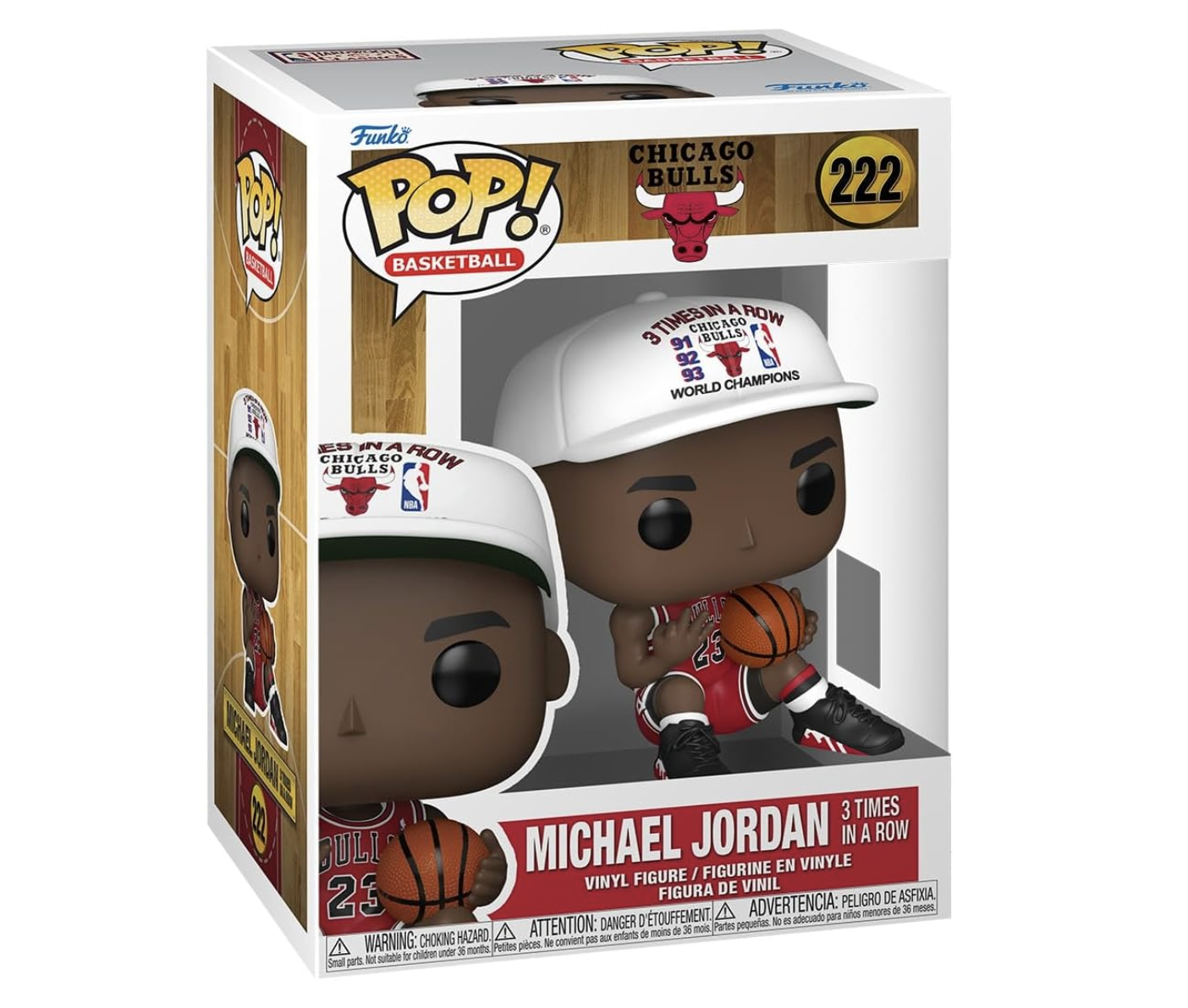 Now Available: Funko Pop! Chicago Bulls Michael Jordan 3X in a Row