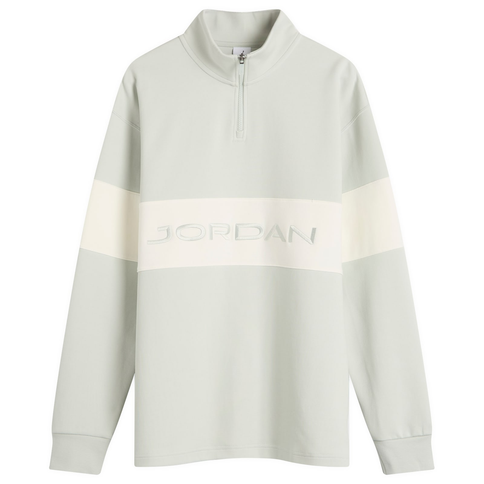 50% OFF the Air Jordan Quarter Zip Top "Light Silver" 