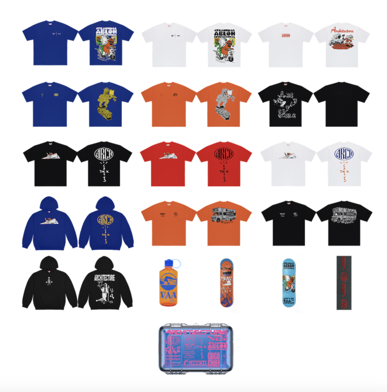 Now Available: Virgil Abloh Archive™ × Cactus Jack x Architecture Collection 