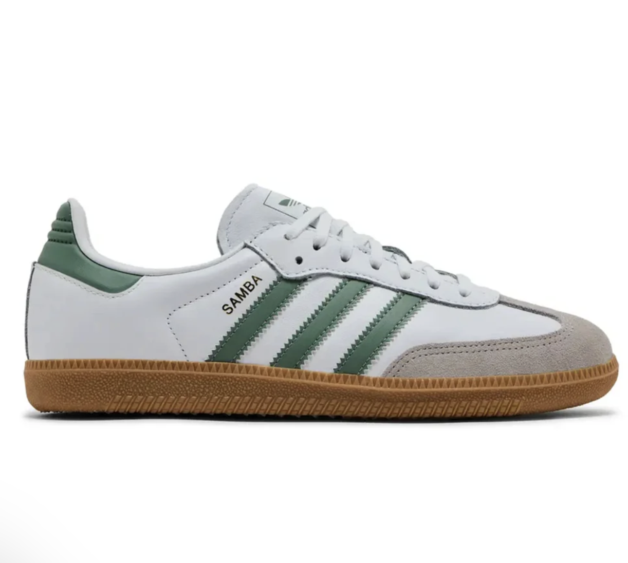 On Sale: Gradeschool adidas Samba OG "White Green" 