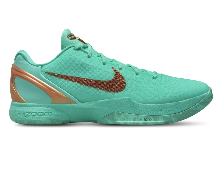 Now Available: Jalen Brunson x Nike Kobe 6 Proto "Statue of Liberty" 