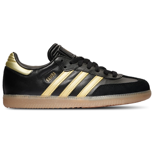 On Sale: Gradeschool Messi x adidas Samba "Metallic Gold" 