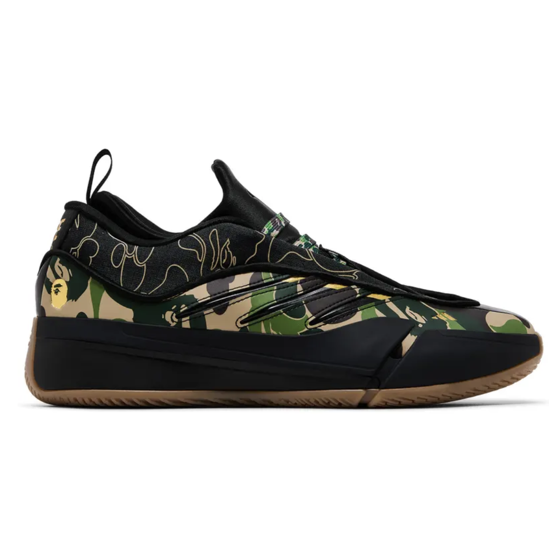 On Sale: BAPE x adidas Dame 9 "Camo" 