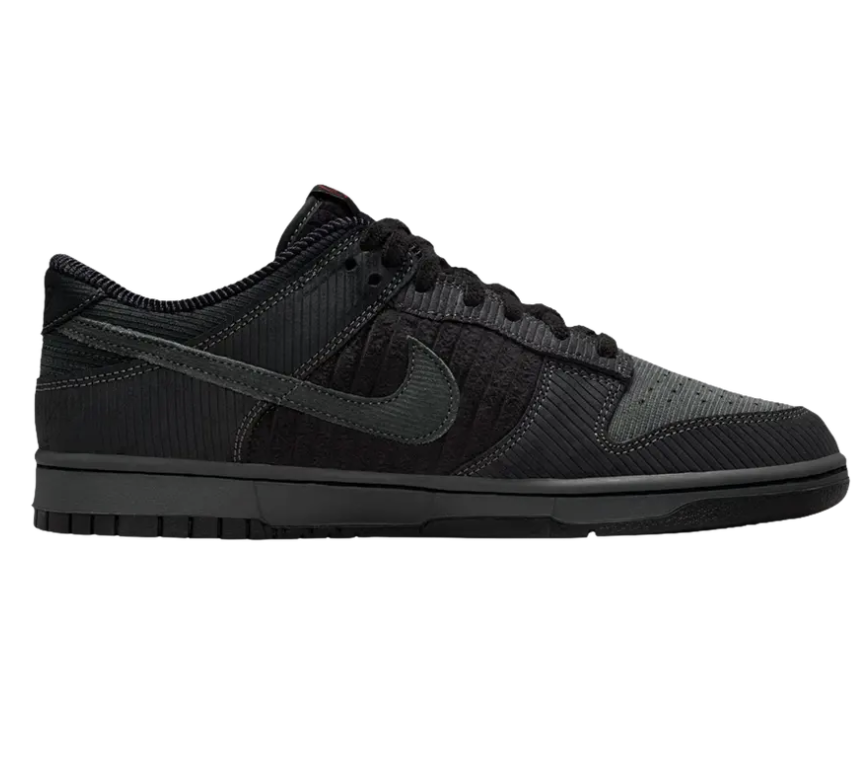 Now Available: Nike Dunk Low Corduroy "Black" 