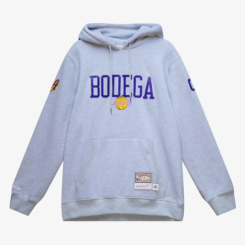 55% OFF the Bodega x Mitchell &amp; Ness Los Angeles Lakers Hoodie 