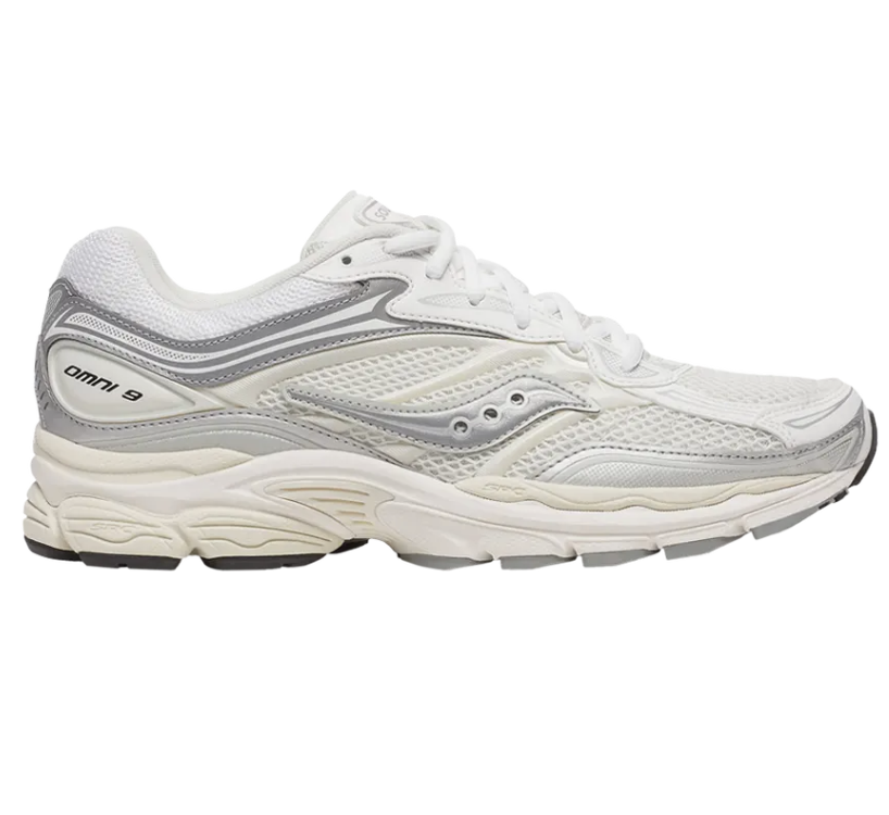 On Sale: Saucony ProGrid Omni 9 "White Silver"