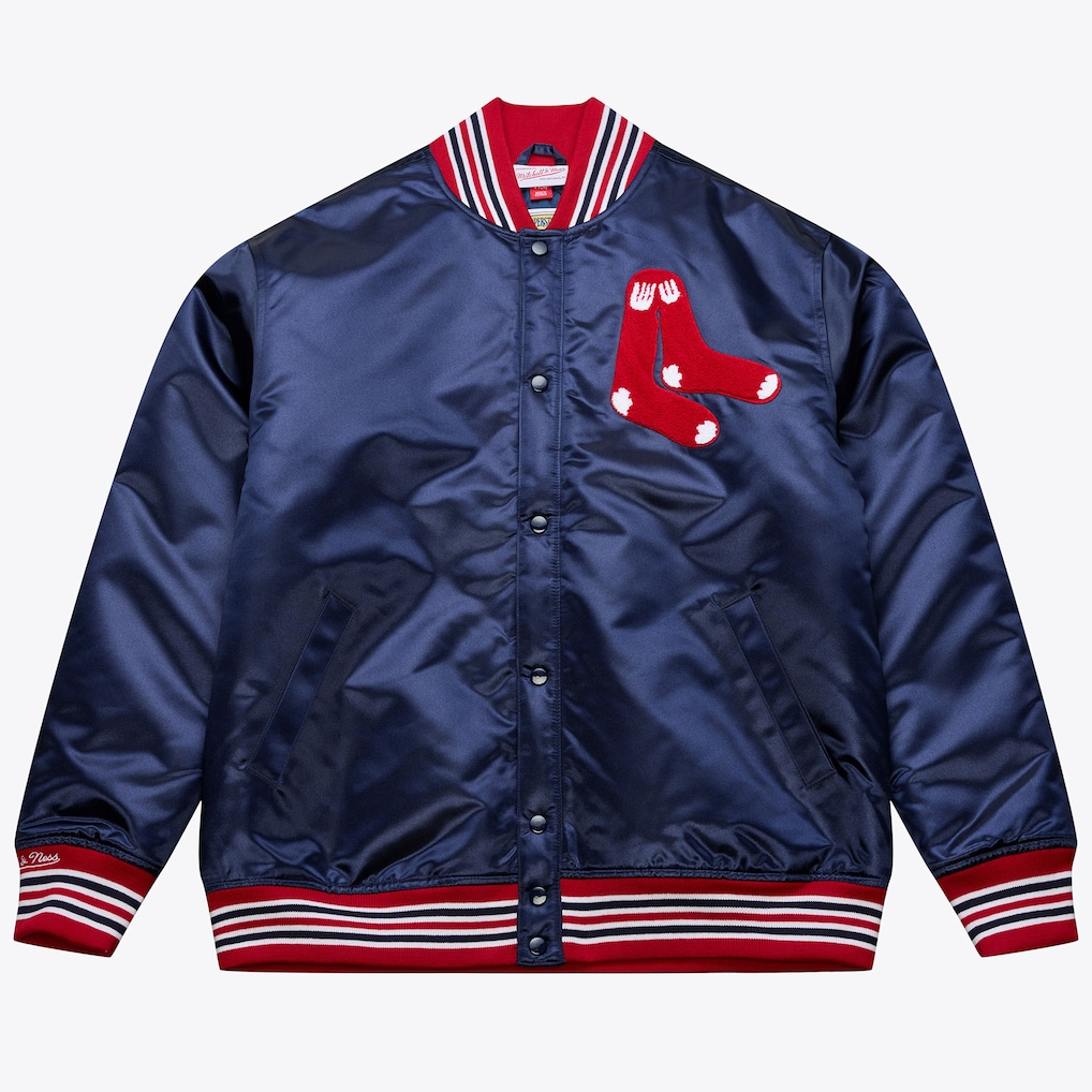 Now Available: Mitchell &amp; Ness 1976 Dugout Full-Snap Satin Jackets 