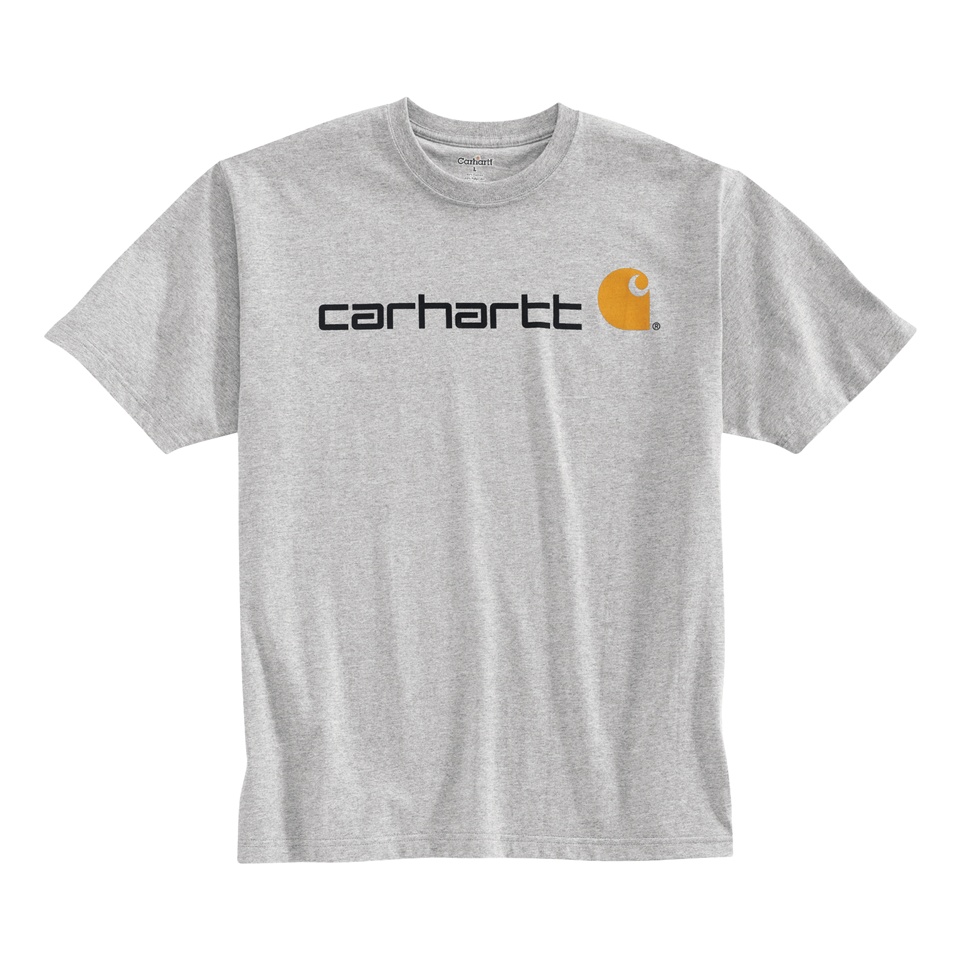 40% OFF the Carhartt Loose Fit Heavyweight Logo T-Shirt "Heather Grey" 