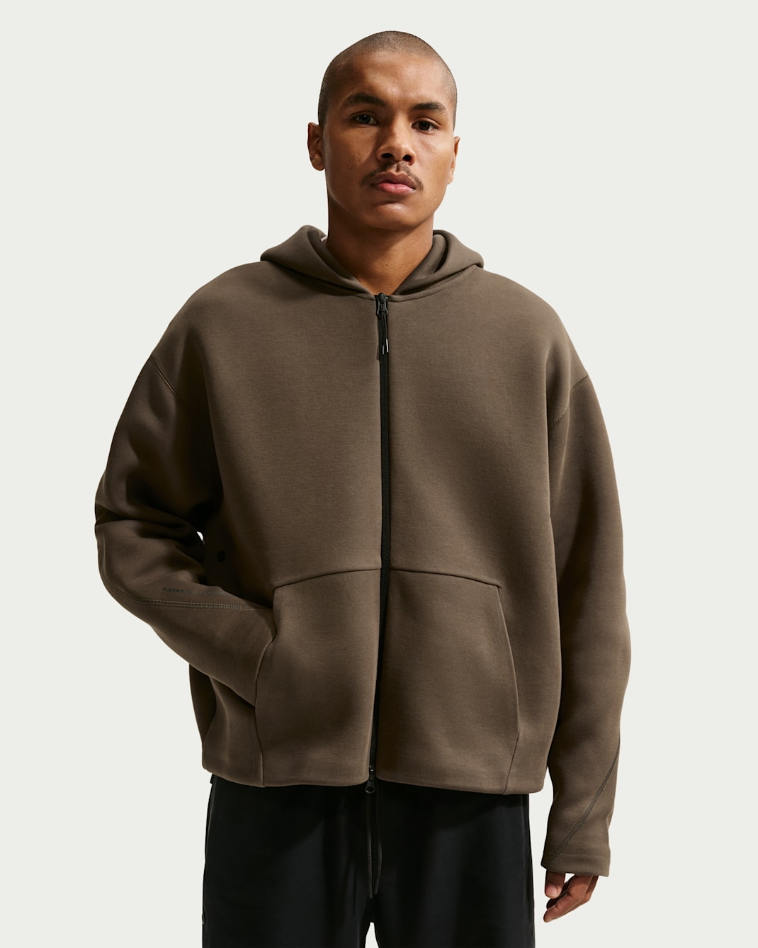 55% OFF the Nike Tech Fleece Zip Hoodie "Dark Hazel"