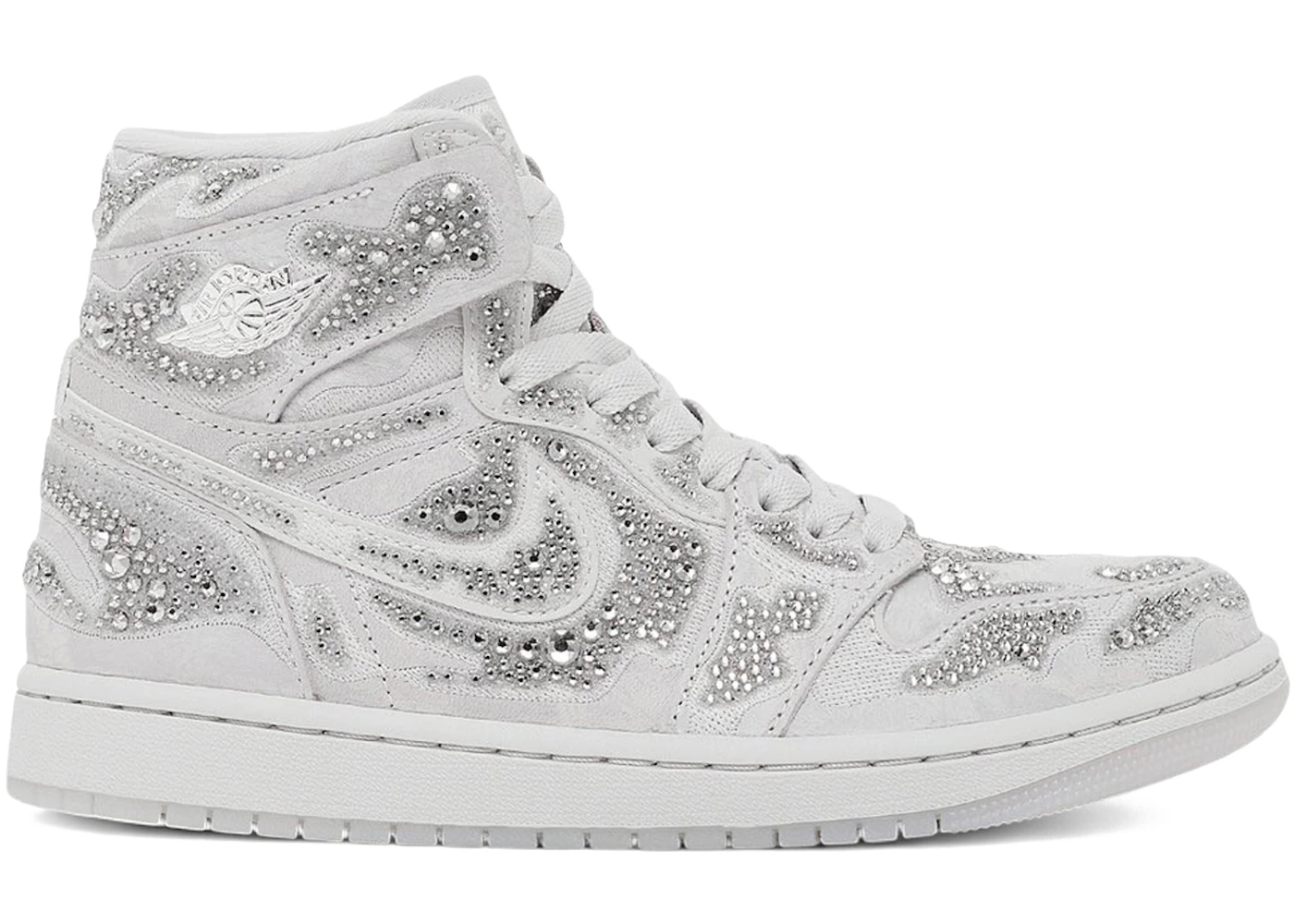 Now Available: Swarovski x Air Jordan 1 High OG (W) "Vast Grey" 