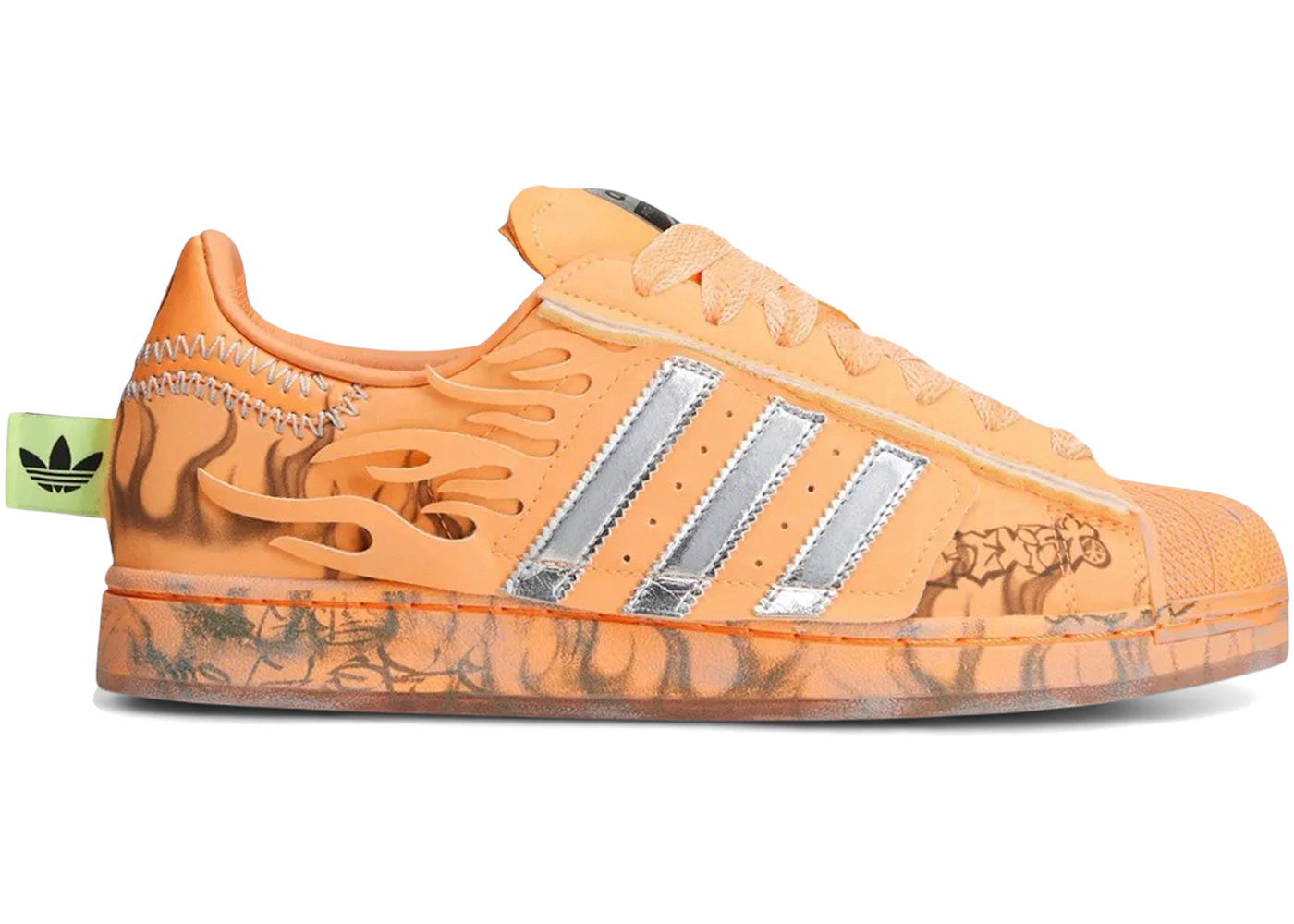Now Avaialble: Hellstar x adidas Superstar II "Hazy Orange" 